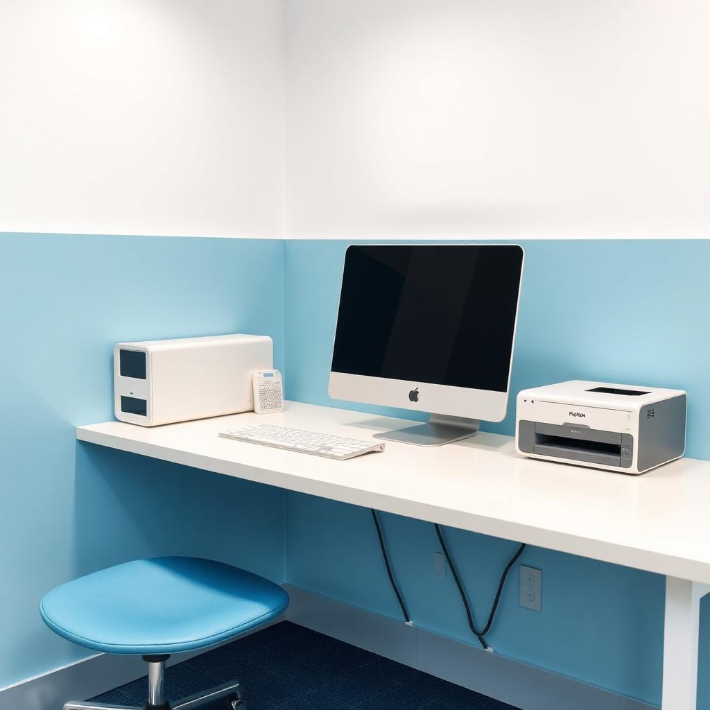 Internet café workstation